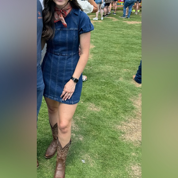 ZARA denim mini dress - Picture 5 of 5